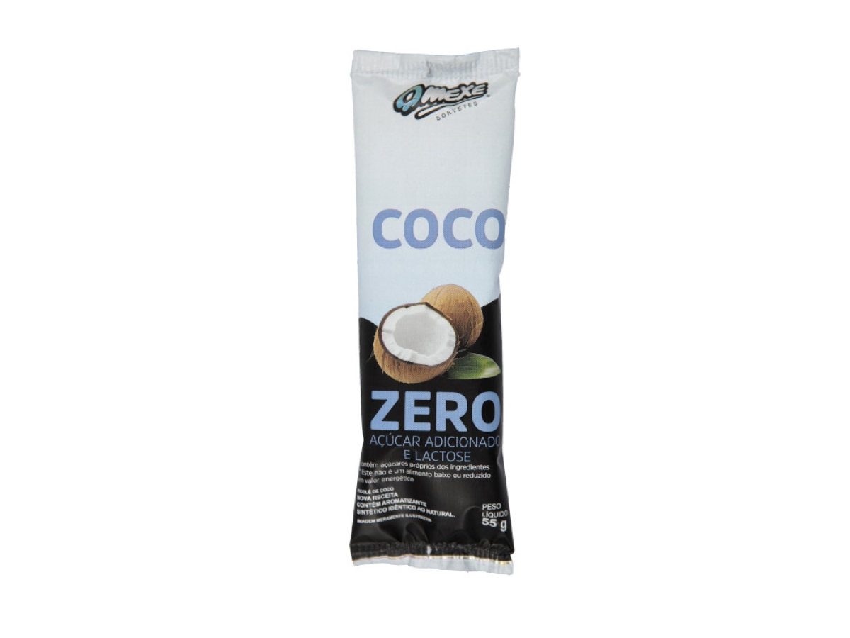 Coco 0% Lactose 0% Açúcar - Produtos | Qmexe Sorvetes - O sabor